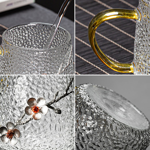 Di alta Qualità di Vetro Bere <span class=keywords><strong>Set</strong></span> Con Manico Tazza di <span class=keywords><strong>Caffè</strong></span> Latte Tazza Di Tè Nero Tazza Del Fiore Tazza di Tè - Product Image 2