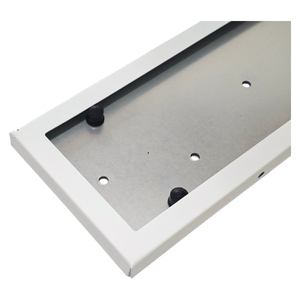 Cadre de <span class=keywords><strong>plaque</strong></span> d'immatriculation en acier inoxydable antirouille adapté aux normes allemandes, françaises, italiennes, espagnoles et européennes - Product Image 4