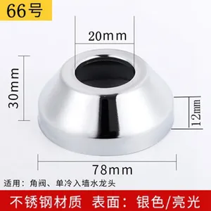 Duş musluk dekoratif kapak su boru konnektörü ayarlanabilir duvar kapakları kaset yükseltmek vana paneli mutfak dokunun aksesuarları - Product Image 6