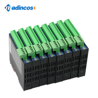 Módulo de salida de relé/SSR aislado RS485 montado en riel DIN de 8 canales con alto rendimiento 9-32V CC de potencia amplia, 1, 2, 2 unidades