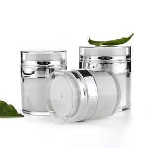 HIght Qualité 15ml 30ml 50ml Vente en gros Personnaliser Bouteille sans air Lotion Pompe Crème Pot sans air - Product Image 5