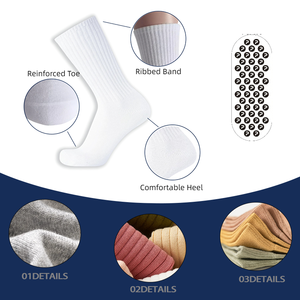 Fabricant de haute qualité Logo Design Coton Pilates Chaussettes Yoga Bébé Femmes Emballage Parent-enfant Fille Chaussettes de sport personnalisées - Product Image 3