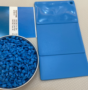 PANTONG 2184C Blue PE <span class=keywords><strong>Masterbatch</strong></span> konsentrasi tinggi dengan mudah dispersibel warna <span class=keywords><strong>Masterbatch</strong></span> 2% tambahan untuk kelas Film - Product Image 2