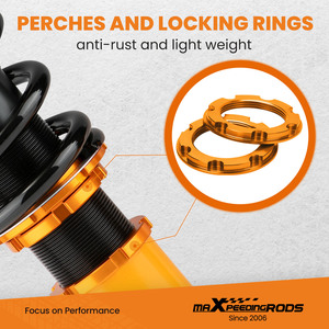 Amortiguadores de Resorte Helicoidal de Ajuste MaXpeedingrods para Honda S2000 AP1 <span class=keywords><strong>AP2</strong></span> 2000-2009, Suspensión Coilover - Product Image 6