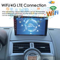 Autoradio sans fil CarPlay Android 13 avec commande vocale IA, 8 Go + 128 Go, navigation GPS pour Renault Megane 2 2002-2009, lecteur multimédia vidéo