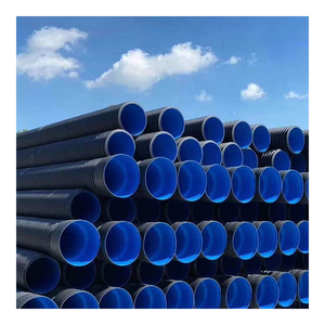 <span class=keywords><strong>Tuyau</strong></span> d'égouttage en plastique ondulé, Double paroi, énorme canalisations, bon marché, noir, 36 HDPE - Product Image 6