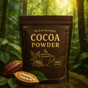 Complément Alimentaire en Poudre de Chocolat au Cacao à Base de Gentiane pour Adultes et Adolescents, Soutien Immunitaire, Saveurs Blanc/Noir/Lait, Dose de <span class=keywords><strong>5g</strong></span>, 500g par Bouteille - Product Image 1