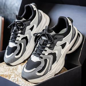 Mocasines de Moda para Hombre, Primavera/Verano/Otoño 2026, Diseño de Malla Transpirable, Cierre con Cordones, Suela Gruesa, Cómodos y Suaves - Product Image 4