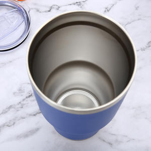 Vasos Térmicos de Acero Inoxidable de 20oz y 30oz con Asa y Tapa, Taza de Viaje Térmica para Uso en Movimiento - Product Image 2