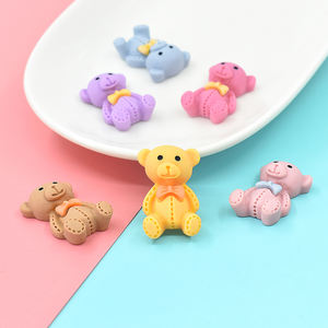 Offre Spéciale : Ornements en Résine DIY – Ours Cartoon Kawaii pour Épingles à Cheveux d'Enfants, Décoration de Coque de Téléphone Portable et Accessoires de Broche - Product Image 6
