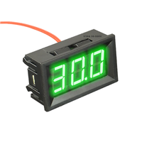 0.56 Inci 3 Digit 2 Kawat AC30-500V Layar LED Meter Digital Voltmeter Indikator Tes Monitor Detektor AC110V AC220V