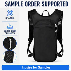 Nefes Alabilen Hidrasyon Sırt Çantası ABS Malzeme Ayarlanabilir Trail Koşu Bisiklet Yürüyüş Maraton Su Torbası Paketi Açık Hava Sporları - Product Image 4