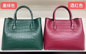 Bolso tote de lujo al por mayor de piel de cocodrilo auténtica, bolso de diseñador de piel de cocodrilo, bolso tote de cocodrilo de lujo al por mayor - Product Image 3