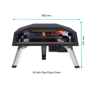 <span class=keywords><strong>Four</strong></span> à <span class=keywords><strong>pizza</strong></span> intérieur extérieur de 16 pouces à gaz chauffage rapide BBQ rotatif 8 kW <span class=keywords><strong>four</strong></span> facile à nettoyer <span class=keywords><strong>four</strong></span> à <span class=keywords><strong>pizza</strong></span> charbon de bois et barbecue à gaz - Product Image 4