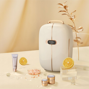 Tủ Lạnh Mini Thông Minh Chăm Sóc Làm Đẹp Da Sang Trọng 12L Cửa Kính Màu Hồng Làm Đẹp Di Động Mẫu Mới Tủ Lạnh Mini - Product Image 6