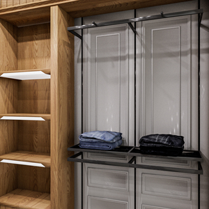 Perlengkapan Dekorasi Toko Pakaian Pria Kelas Atas, Furnitur Display Butik untuk Desain Konter Toko Penjahit - Product Image 5