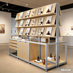 ตู้โชว์อะลูมิเนียมโปรไฟล์บอร์ดเบิร์ชโอเชียน แบบตั้งพื้น <span class=keywords><strong>ชั้น</strong></span><span class=keywords><strong>วาง</strong></span>ของและชั้น<span class=keywords><strong>วาง</strong></span>โชว์แบบเรียบง่ายและทันสมัยหลาย<span class=keywords><strong>ชั้น</strong></span> - Product Image 4