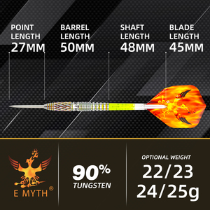 E MYTH 2026, Nuevo Modelo de Dardos de Tungsteno para Juego Profesional de Dardos - Product Image 2
