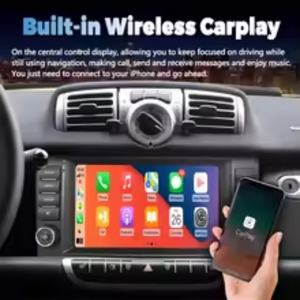 Pantalla Android para Mercedes Benz Smart Fortwo 451 453 2011-2015, Carplay Inalámbrico, Sistema Multimedia para Auto, GPS, Autoradio, Navegación, 9 Pulgadas - Product Image 4