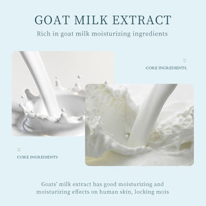 มาสก์ให้ความชุ่มชื้นผิวเรียบเนียนสารสกัดจากนมแพะวิตามินซีเพื่อความงามไวท์เทนนิ่งคอลลาเจนไฮยาลูโรนิคแอซิด - Product Image 3