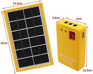 3 개의 LED 전구 태양 광 발전 패널 발전기 홈 시스템 키트 비상 등 4 헤드 USB 태양 광 조명 시스템
