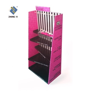 Personalizado plegable impermeable Cartón plegable pantalla soporte juguete estante de exhibición con cero montar - Product Image 1