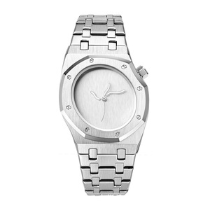 Nuevo reloj octogonal para hombre con diseño curvo original, apariencia simple y elegante, reloj de pulsera con correa de acero resistente al agua. - Product Image 4