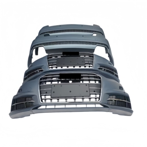 Kit carrosserie complet avant et arrière de style <span class=keywords><strong>RS6</strong></span> en plastique ABS de haute qualité, pièces de mise à niveau facelift pour <span class=keywords><strong>Audi</strong></span> A6 S6, auto-adhésif - Product Image 2