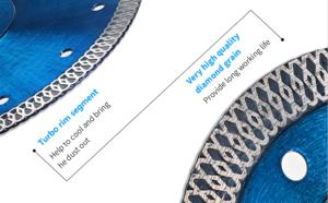 Lama di taglio diamantata 115mm dischi di taglio circolare ruote rotanti strumento rotante per taglio legno mattonelle di plastica <span class=keywords><strong>smerigliatrice</strong></span> lama sega 006 - Product Image 5