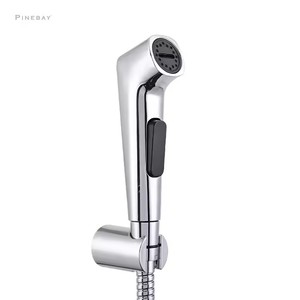 PINEBAY Good Price Durable ABS Plastic <strong>Bidet</strong> Sprayer Set Adjustable Water Pressure Toilet Shattaf Kit for Bathroom - Product Image 1