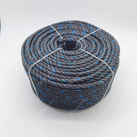 Cuerda de Polipropileno de 3 Hilos de 3/8'' Suministrada por Fábrica, Cuerda Marina de PP, Cuerda Flotante para Amarre de Barcos, Pesca y Uso General