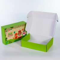 Boîtes d'expédition personnalisées en carton ondulé pour colis postaux et emballages cadeaux