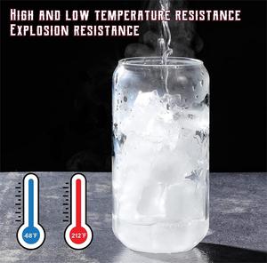 Vaso de Vidrio Transparente Esmerilado de 16 oz, Personalizable por Sublimación, con Tapa de Bambú y Pajita, Sostenible y de Alta Calidad, Disponible en Almacén de EE. UU. - Product Image 3