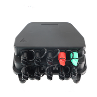 Caja de terminación CTO preconectorizada de 10 puertos, conector endurecido HW Mini SC, caja de terminación FTTH preconectorizada CTO Nap