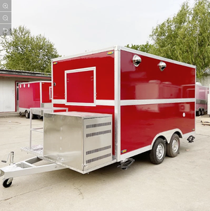 Cuisine mobile multifonctionnelle : Remorque de <span class=keywords><strong>camping</strong></span> personnalisée comme café, pizzeria et glacier - Product Image 3