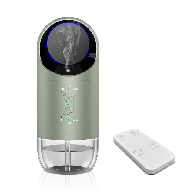 Plastic Smart Cold Nebulizing Aroma Oil Diffuser 120ML Scent Electric Wireless Hotel Wall Plug in Diffuser with Night Light