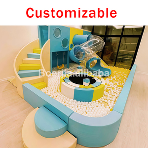 Equipo de Juegos Interior Multiactividad para Niños con Lanzadores de Bolas Suaves y Torre de Escalada para Centros de Juego - Product Image 4