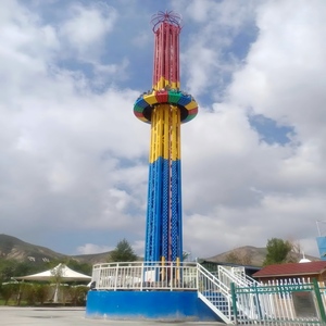 Torre de Caída Libre Giratoria para Niños de 15/26/33m, de Fibra de Vidrio y Acero, para Parques de Atracciones, en Venta - Product Image 4