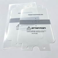 Protector de Pantalla de Hidrogel Nano Suave EPU Plegable 30000 Veces, Anti-rayas, HD Claro, para iPhone Fold Ultra