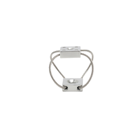Amortisseur à câble métallique en acier inoxydable 304 pour isolation des vibrations des équipements embarqués montés sur véhicule 0,55-8,8 kg
