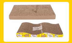 <span class=keywords><strong>TAIDO</strong></span> Planche à gratter pour chat en carton sûre et sans pollution pour arbres à chat et griffoirs - Product Image 3