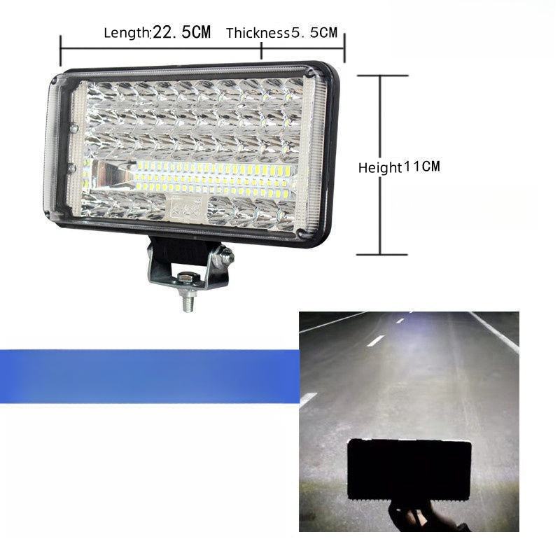 ไฟ LED สีขาวกระจายแสง 59 ดวง ขนาด 7 นิ้ว ความสว่างสูง