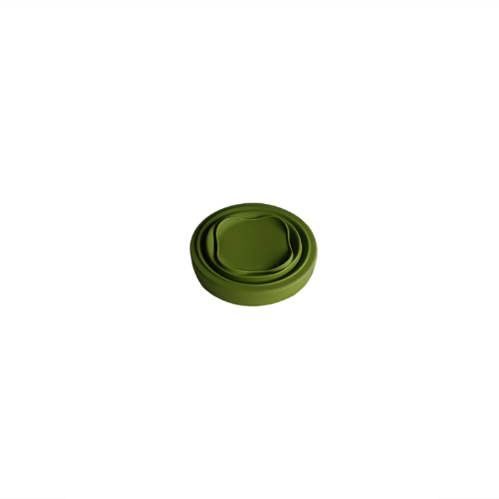 Camping Outdoor Silicone Collapsible Cup Mess Kit