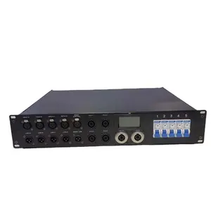 5 + 6 चैनल ऑडियो सिस्टम वक्ताओं शक्ति नियंत्रक चरण बिजली वितरण बॉक्स