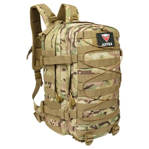 Outdoor Sports Camping Hiking Waterproof Bag CP Khaki Black Camouflage Tactical <b>Backpack</b> - Product Image 2
