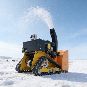 Demand for Best-selling <b>Machinery</b> Powerful 15hp Tracked Gas Snow Blower, Multifunctional <b>Walk</b>-behind Thrower for Residential & - Product Image 5