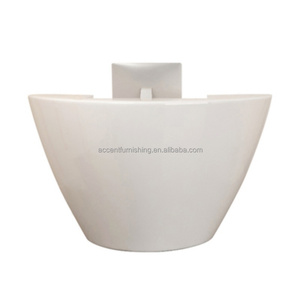 Factory Wholesale Simple <strong>Modern</strong> Small Front <strong>Desk</strong> Reception Counter Beauty Salon Hotel Clinic <strong>Information</strong> <strong>Desk</strong> - Product Image 2