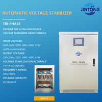 Facteur de puissance élevée de rendement élevé 3 régulateurs de tension/stabilisateurs AVR de la fréquence 50/60Hz de phase