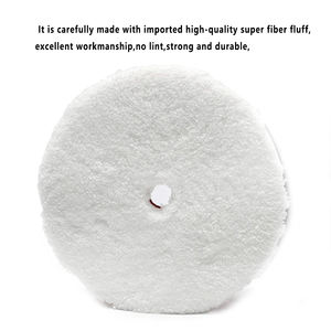 LEADMAX Polisseuse de voiture à double <span class=keywords><strong>action</strong></span> Enlèvement de la cire de coupe en microfibre Enlèvement de finition Polissage Support OEM Personnalisable pour le polissage des sols - Product Image 3