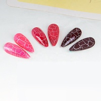 Kit professionnel de vernis à ongles UV LED Beshyne à faire tremper avec peinture craquelée Gel Polish 15 couleurs Fonction de craquelure automatique